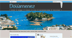 Desktop Screenshot of douarnenez-tourisme.com