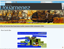 Tablet Screenshot of douarnenez-tourisme.com